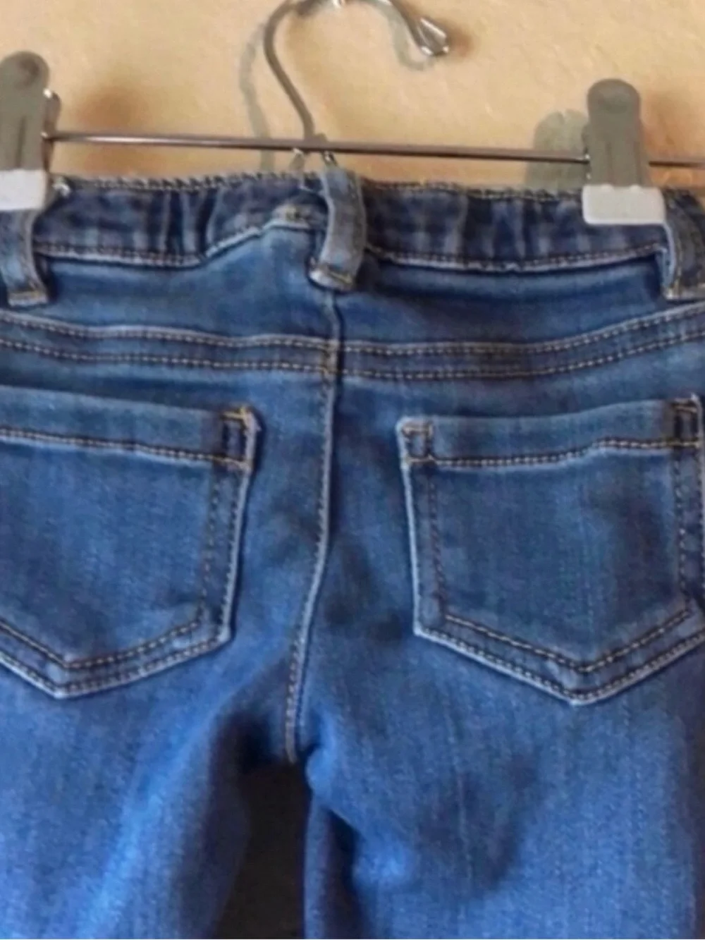 Bundle Outfit Set Carter’s Jeans & Child of Mine Shirt Top Baby Girls 12 months